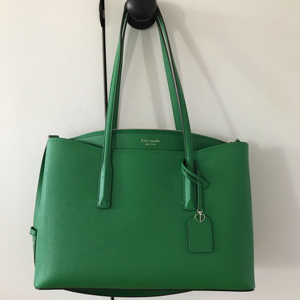 Kate Spade New York Margaux Work Tote in Green